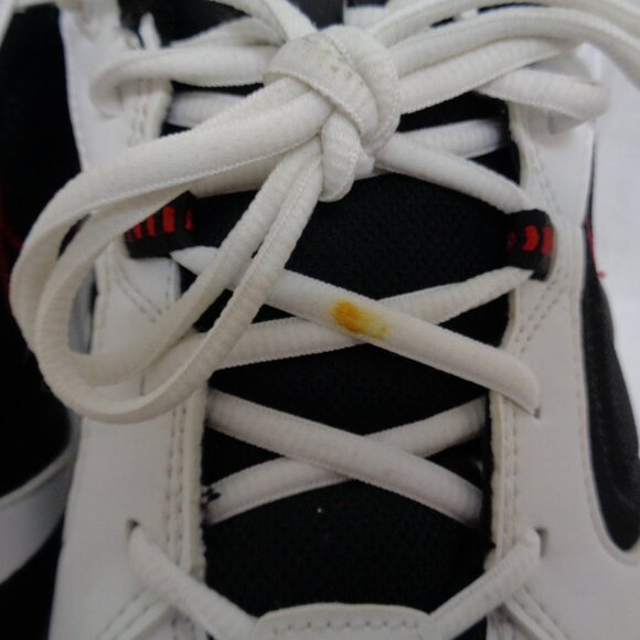 NIKE AIR Monarch IV 4E Men's size 12W Black/White Trainers Sneakers - Picture 7 of 10